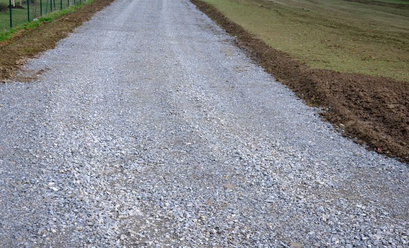 Spring Gravel Installation Site