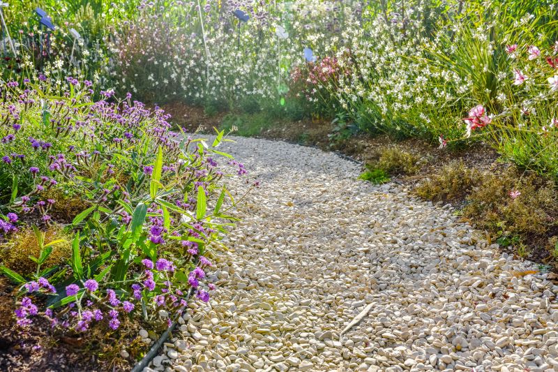 Landscaped Gravel Path